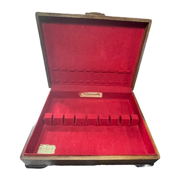 Lady Hamilton silverplate flatware by Community. 36 pc set incl. original case. - Picture 8 of 16